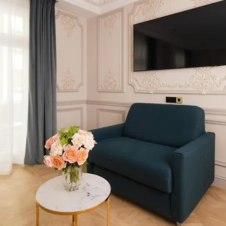 Studio Deluxe With Kitchen - Arc De Triomphe 아파트 파리